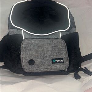 PetAmi Airline Approved Front Chest Small Dog & Cat Backpack Carrier,